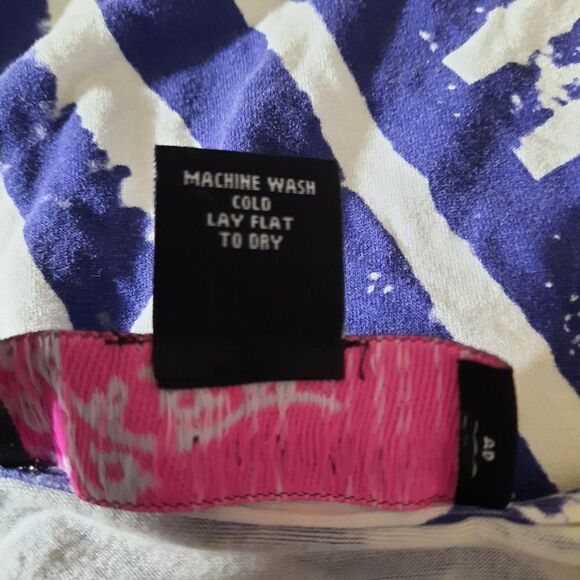 Peck‎ & Peck blouse Ladies size Extra Large Blue & White classiccore - Picture 7 of 7